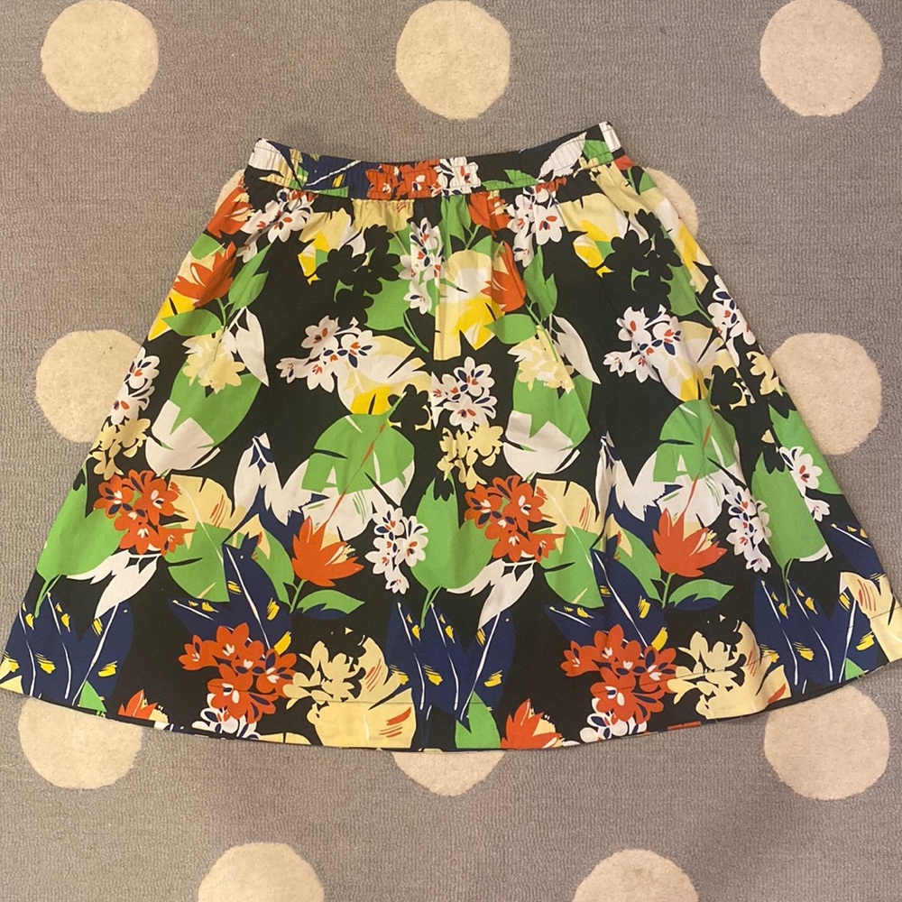 Flared Skirt with pattern